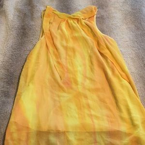 cute yellow blouse top for women